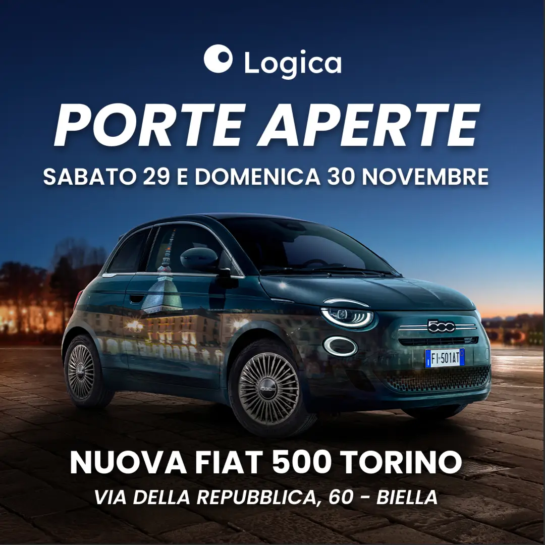 slider mobile Porte aperte nuova Fiat 500 Hybrid
