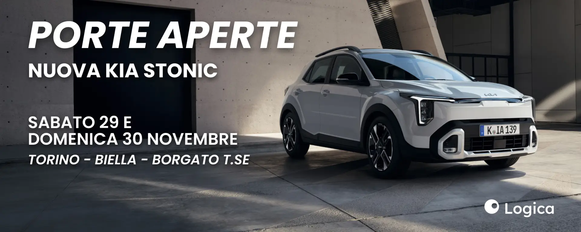 slider desktop Porte Aperte nuova Kia Stonic